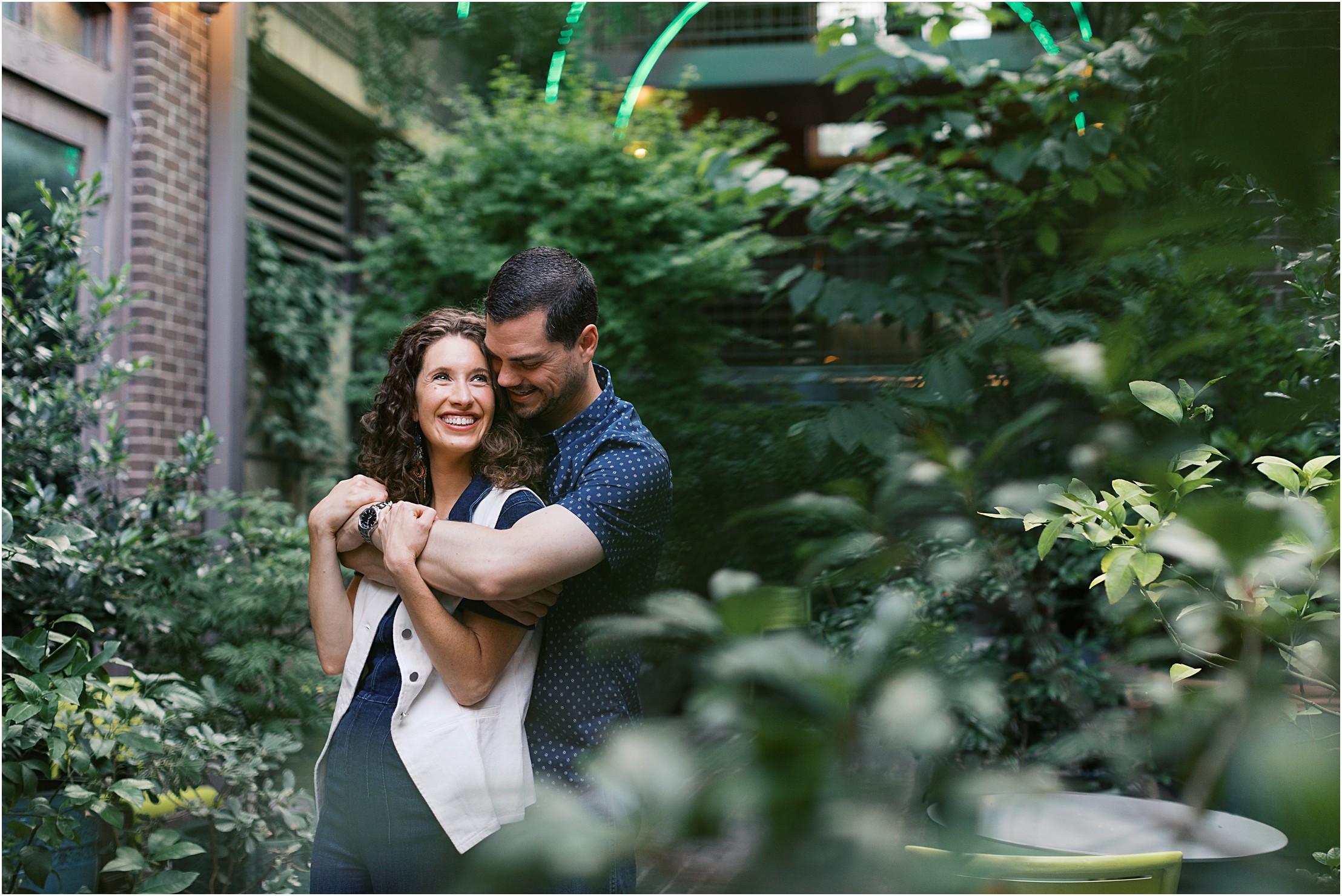sundance square fort worth texas engagement session