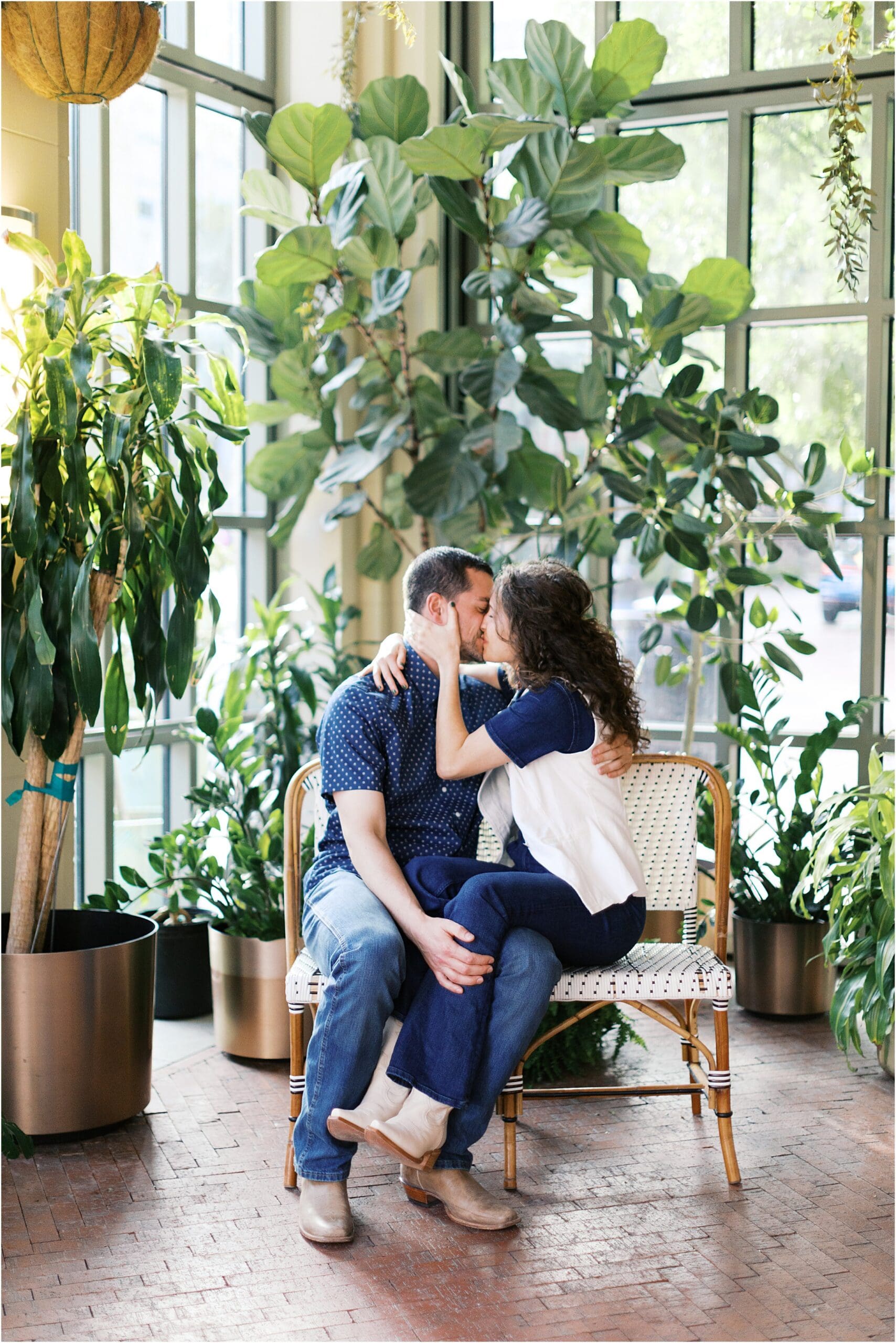 sundance square fort worth texas engagement session