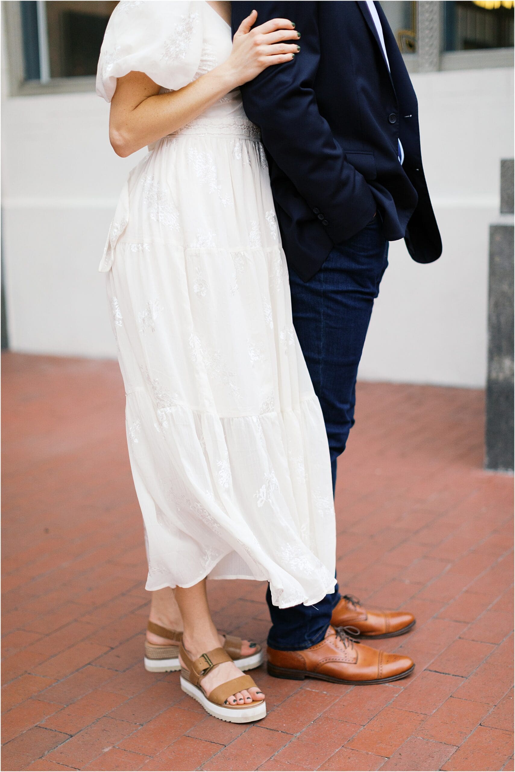 sundance square fort worth texas engagement session