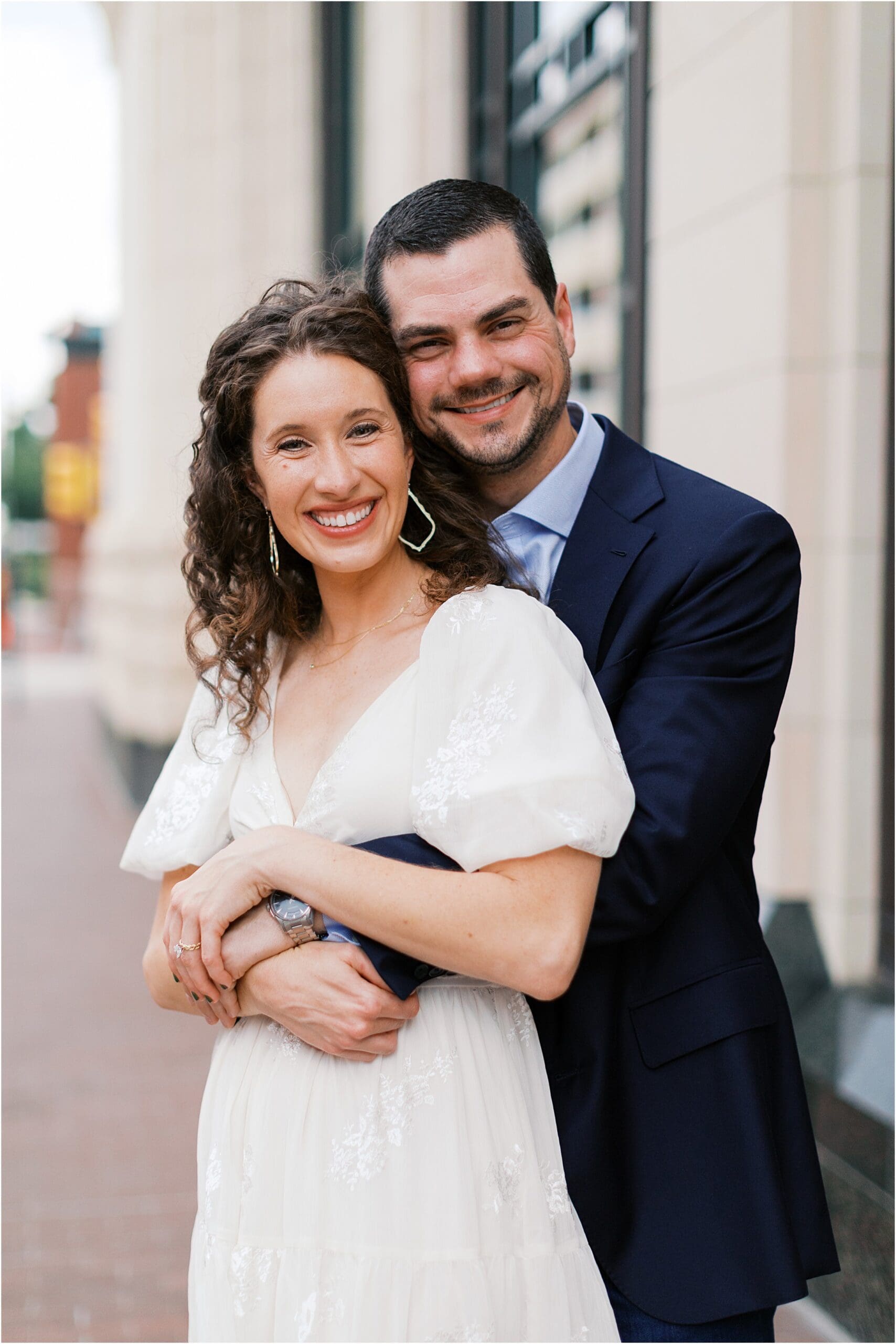 sundance square fort worth texas engagement session