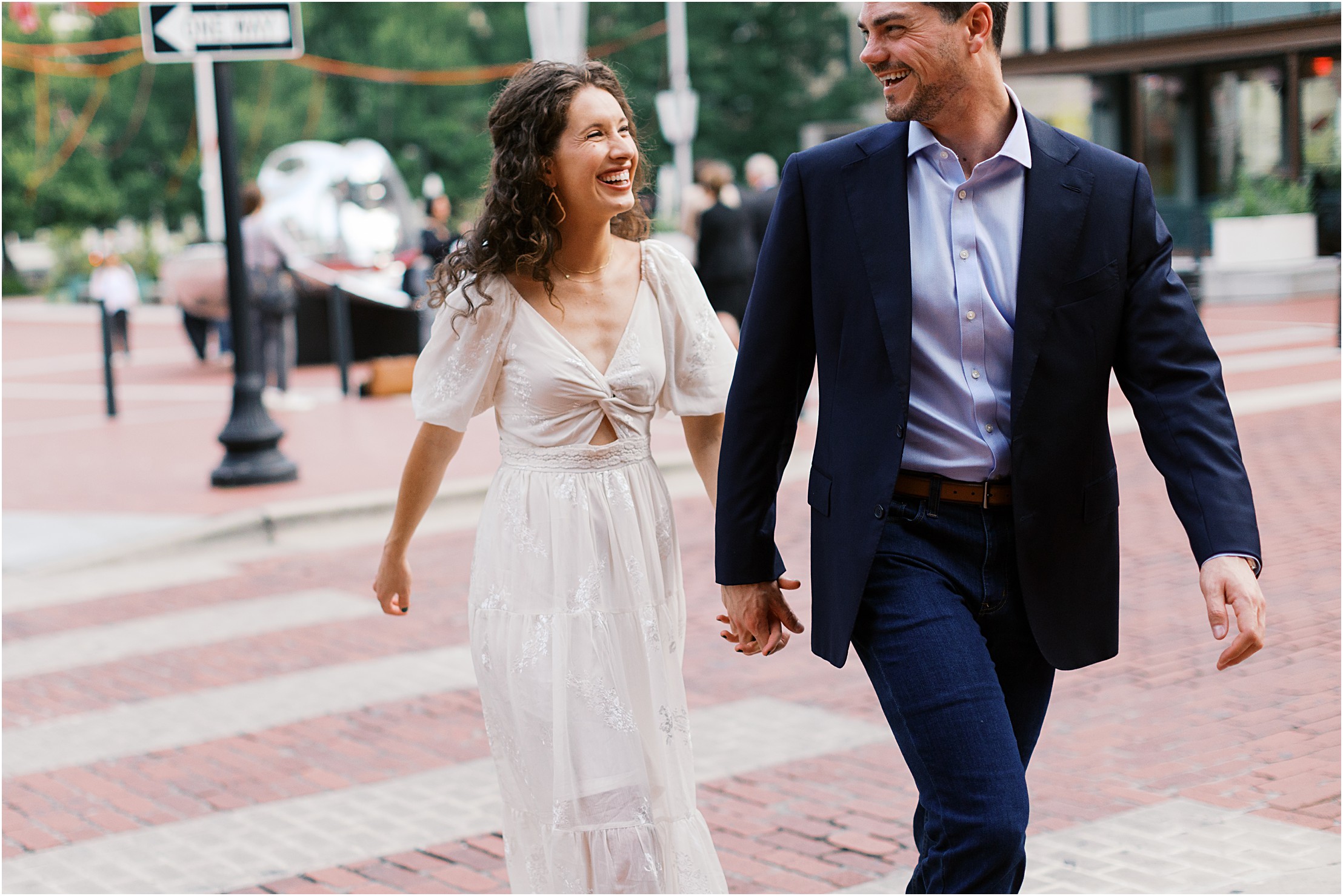sundance square fort worth texas engagement session