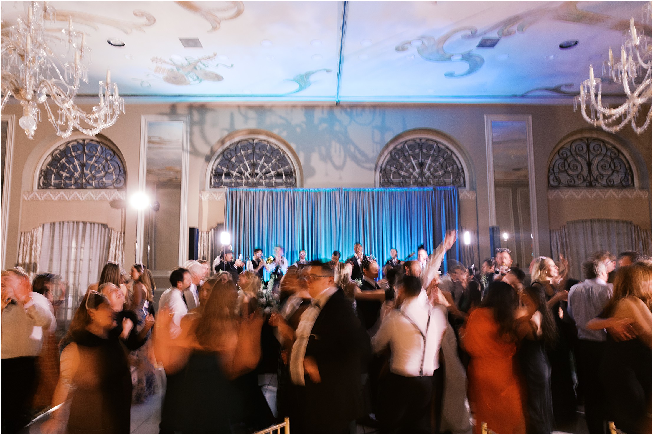 dancing in grand ballroom at the adolphus hotel in dallas texas